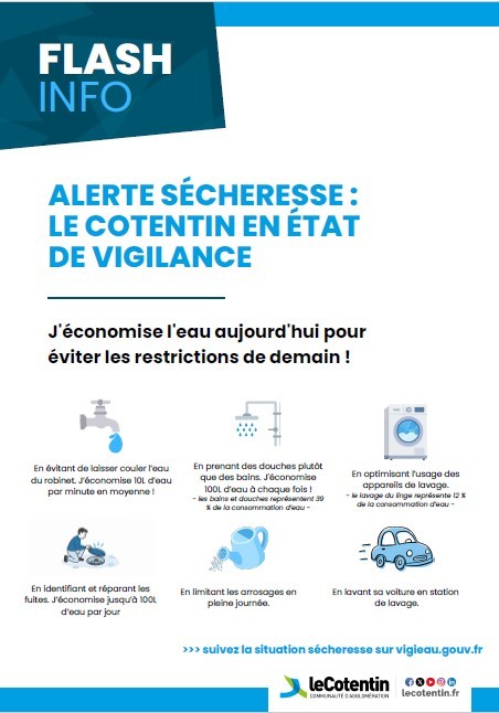 Alerte S&eacute;cheresse